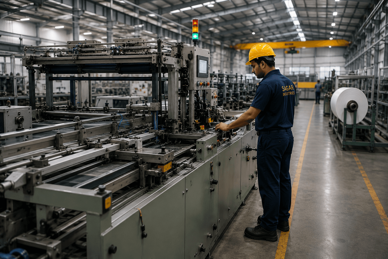 Sagar Industries machine operation